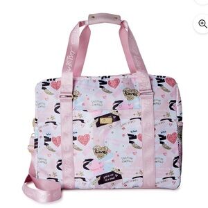 Women's River Large White Multi Printed Weekender Bag